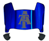 North Carolina AT&T Aggies Mini Football Helmet Visor Shield w/ Clips - PICK VISOR & LOGO COLOR
