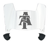 North Carolina AT&T Aggies Mini Football Helmet Visor Shield w/ Clips - PICK VISOR & LOGO COLOR