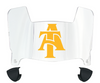 North Carolina AT&T Aggies Mini Football Helmet Visor Shield w/ Clips - PICK VISOR & LOGO COLOR