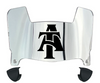 North Carolina AT&T Aggies Mini Football Helmet Visor Shield w/ Clips - PICK VISOR & LOGO COLOR