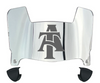 North Carolina AT&T Aggies Mini Football Helmet Visor Shield w/ Clips - PICK VISOR & LOGO COLOR