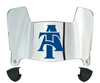 North Carolina AT&T Aggies Mini Football Helmet Visor Shield w/ Clips - PICK VISOR & LOGO COLOR