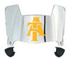 North Carolina AT&T Aggies Mini Football Helmet Visor Shield w/ Clips - PICK VISOR & LOGO COLOR