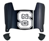 North Carolina NC State Wolfpack Mini Football Helmet Visor Shield w/ Clips - PICK VISOR & LOGO COLOR
