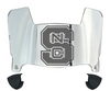 North Carolina NC State Wolfpack Mini Football Helmet Visor Shield w/ Clips - PICK VISOR & LOGO COLOR