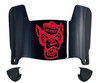 North Carolina NC State Wolfpack Mini Football Helmet Visor Shield w/ Clips - PICK VISOR & LOGO COLOR