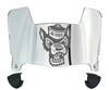 North Carolina NC State Wolfpack Mini Football Helmet Visor Shield w/ Clips - PICK VISOR & LOGO COLOR