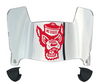 North Carolina NC State Wolfpack Mini Football Helmet Visor Shield w/ Clips - PICK VISOR & LOGO COLOR
