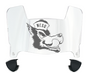North Carolina NC State Wolfpack Mini Football Helmet Visor Shield w/ Clips - PICK VISOR & LOGO COLOR