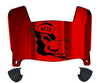 North Carolina NC State Wolfpack Mini Football Helmet Visor Shield w/ Clips - PICK VISOR & LOGO COLOR