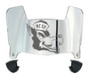 North Carolina NC State Wolfpack Mini Football Helmet Visor Shield w/ Clips - PICK VISOR & LOGO COLOR