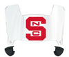 North Carolina NC State Wolfpack Mini Football Helmet Visor Shield w/ Clips - PICK VISOR & LOGO COLOR