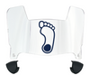 North Carolina Tar Heels Mini Football Helmet Visor Shield w/ Clips - PICK VISOR & LOGO COLOR