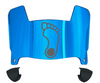 North Carolina Tar Heels Mini Football Helmet Visor Shield w/ Clips - PICK VISOR & LOGO COLOR