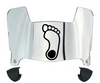 North Carolina Tar Heels Mini Football Helmet Visor Shield w/ Clips - PICK VISOR & LOGO COLOR