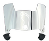 North Carolina Tar Heels Mini Football Helmet Visor Shield w/ Clips - PICK VISOR & LOGO COLOR