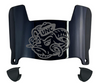 North Carolina Tar Heels Mini Football Helmet Visor Shield w/ Clips - PICK VISOR & LOGO COLOR