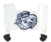 North Carolina Tar Heels Mini Football Helmet Visor Shield w/ Clips - PICK VISOR & LOGO COLOR