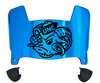 North Carolina Tar Heels Mini Football Helmet Visor Shield w/ Clips - PICK VISOR & LOGO COLOR