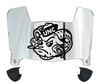 North Carolina Tar Heels Mini Football Helmet Visor Shield w/ Clips - PICK VISOR & LOGO COLOR
