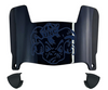North Carolina Tar Heels Mini Football Helmet Visor Shield w/ Clips - PICK VISOR & LOGO COLOR