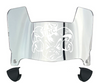 North Carolina Tar Heels Mini Football Helmet Visor Shield w/ Clips - PICK VISOR & LOGO COLOR