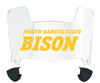 North Dakota State Bison Mini Football Helmet Visor Shield w/ Clips - PICK VISOR & LOGO COLOR
