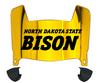 North Dakota State Bison Mini Football Helmet Visor Shield w/ Clips - PICK VISOR & LOGO COLOR