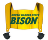 North Dakota State Bison Mini Football Helmet Visor Shield w/ Clips - PICK VISOR & LOGO COLOR