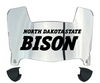 North Dakota State Bison Mini Football Helmet Visor Shield w/ Clips - PICK VISOR & LOGO COLOR