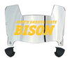 North Dakota State Bison Mini Football Helmet Visor Shield w/ Clips - PICK VISOR & LOGO COLOR