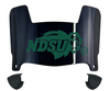 North Dakota State Bison Mini Football Helmet Visor Shield w/ Clips - PICK VISOR & LOGO COLOR
