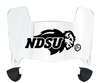 North Dakota State Bison Mini Football Helmet Visor Shield w/ Clips - PICK VISOR & LOGO COLOR