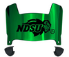 North Dakota State Bison Mini Football Helmet Visor Shield w/ Clips - PICK VISOR & LOGO COLOR