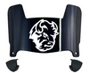 North Dakota State Bison Mini Football Helmet Visor Shield w/ Clips - PICK VISOR & LOGO COLOR