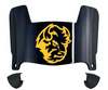 North Dakota State Bison Mini Football Helmet Visor Shield w/ Clips - PICK VISOR & LOGO COLOR