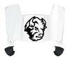 North Dakota State Bison Mini Football Helmet Visor Shield w/ Clips - PICK VISOR & LOGO COLOR