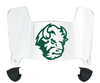 North Dakota State Bison Mini Football Helmet Visor Shield w/ Clips - PICK VISOR & LOGO COLOR