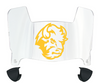 North Dakota State Bison Mini Football Helmet Visor Shield w/ Clips - PICK VISOR & LOGO COLOR
