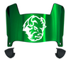 North Dakota State Bison Mini Football Helmet Visor Shield w/ Clips - PICK VISOR & LOGO COLOR