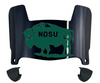 North Dakota State Bison Mini Football Helmet Visor Shield w/ Clips - PICK VISOR & LOGO COLOR