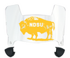 North Dakota State Bison Mini Football Helmet Visor Shield w/ Clips - PICK VISOR & LOGO COLOR
