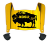 North Dakota State Bison Mini Football Helmet Visor Shield w/ Clips - PICK VISOR & LOGO COLOR