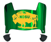 North Dakota State Bison Mini Football Helmet Visor Shield w/ Clips - PICK VISOR & LOGO COLOR
