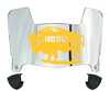 North Dakota State Bison Mini Football Helmet Visor Shield w/ Clips - PICK VISOR & LOGO COLOR