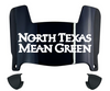 North Texas Mean Green Mini Football Helmet Visor Shield w/ Clips - PICK VISOR & LOGO COLOR - SportsJewelryProShop