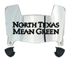 North Texas Mean Green Mini Football Helmet Visor Shield w/ Clips - PICK VISOR & LOGO COLOR - SportsJewelryProShop