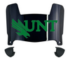 North Texas Mean Green Mini Football Helmet Visor Shield w/ Clips - PICK VISOR & LOGO COLOR - SportsJewelryProShop