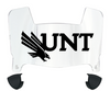 North Texas Mean Green Mini Football Helmet Visor Shield w/ Clips - PICK VISOR & LOGO COLOR - SportsJewelryProShop