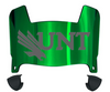 North Texas Mean Green Mini Football Helmet Visor Shield w/ Clips - PICK VISOR & LOGO COLOR - SportsJewelryProShop